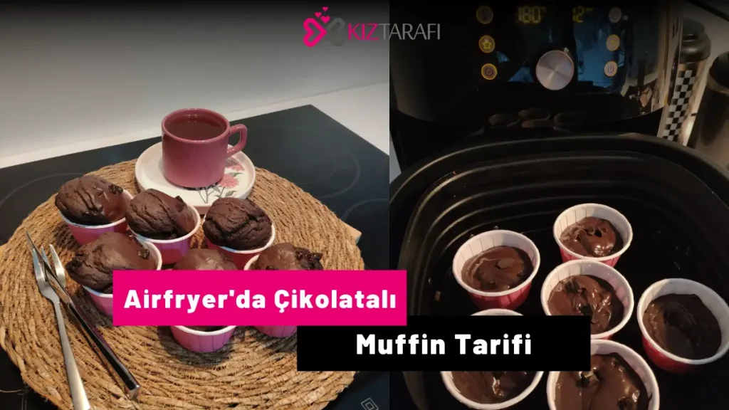 Airfryer'Da Çikolatalı Muffin Tarifi
