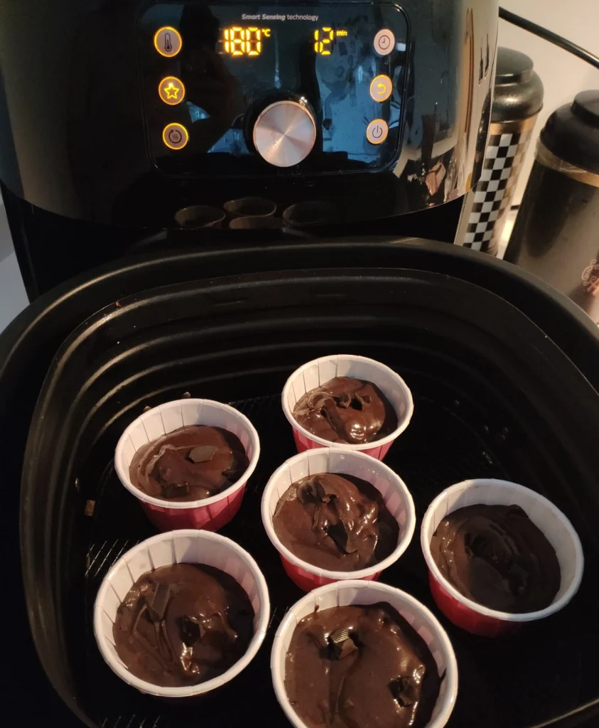 Airfryer'Da Çikolatalı Muffin Tarifi