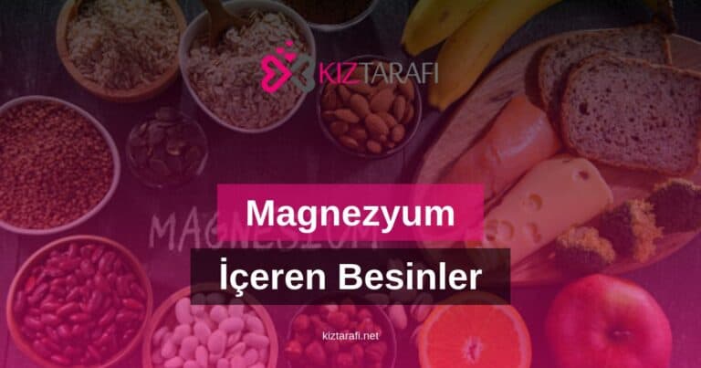 Magnezyum İçeren Besinler